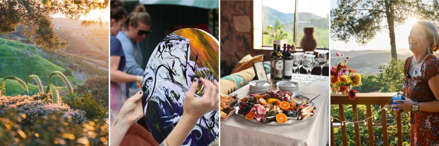 Creative retreat banner