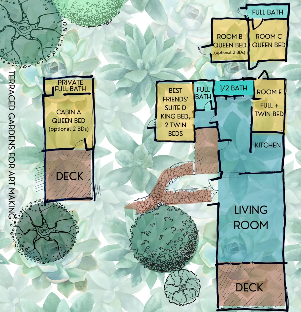 creative retreat room layout