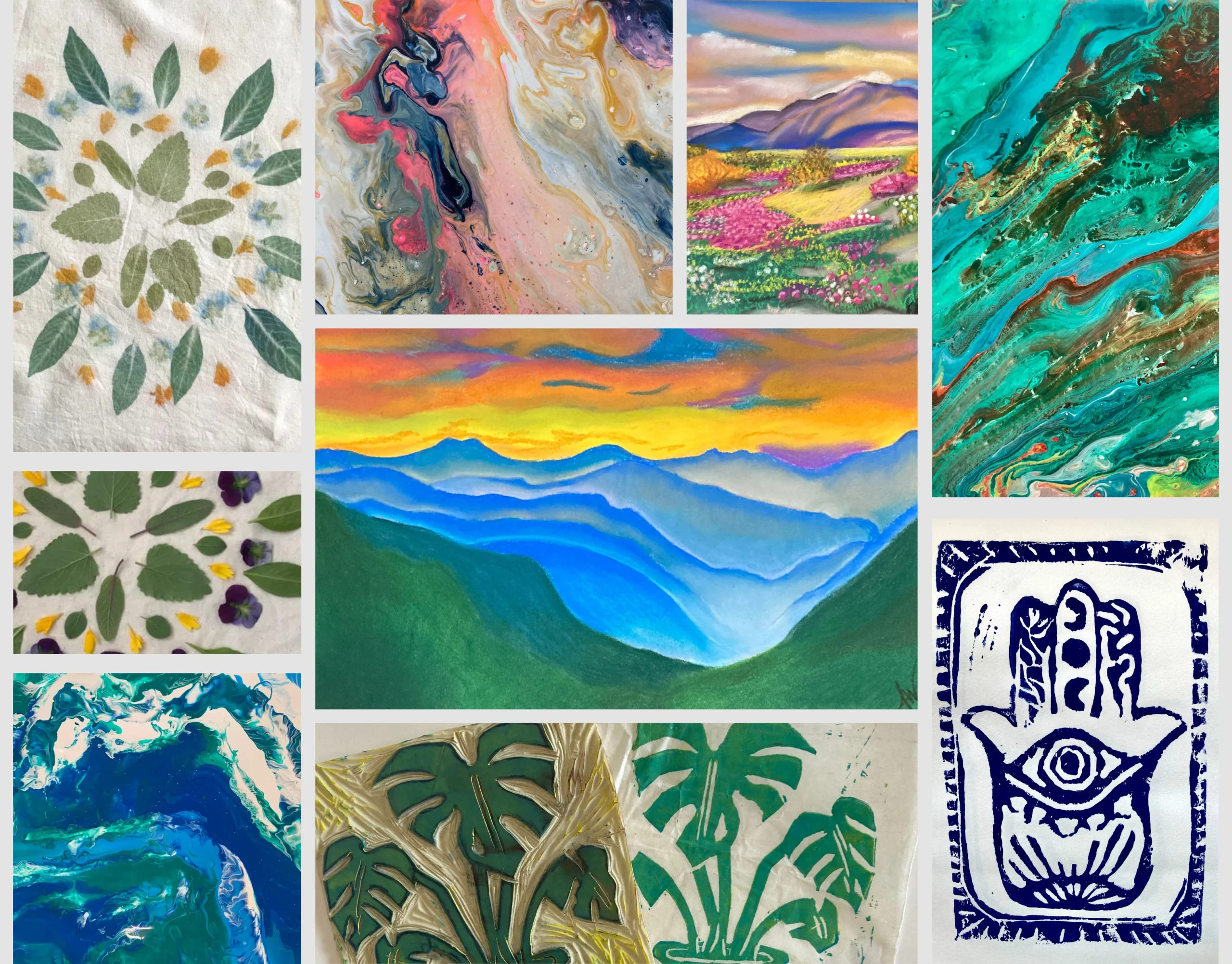 Creative Retreat art projects in San Diego scaled